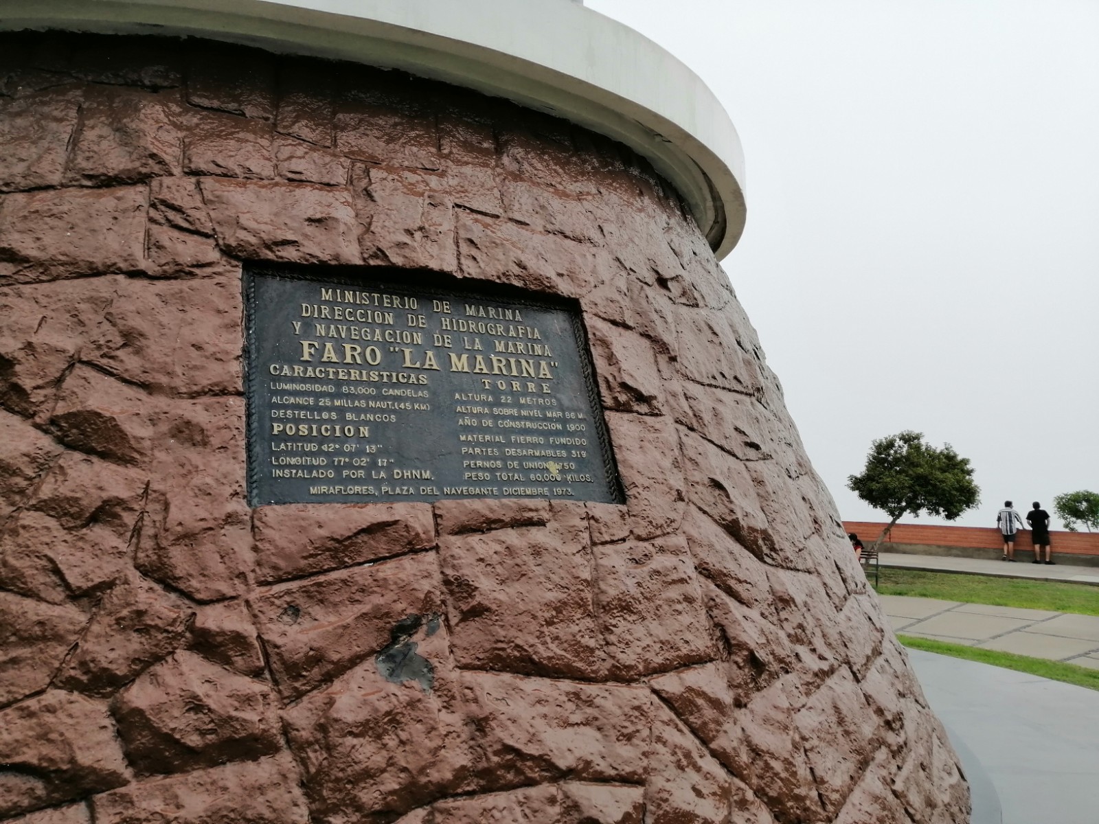 Navy Lighthouse - Main view in Miraflores, Peru